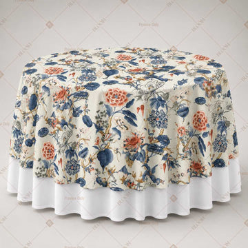 Blue Botanical Garden Table Overlay Pack of 6