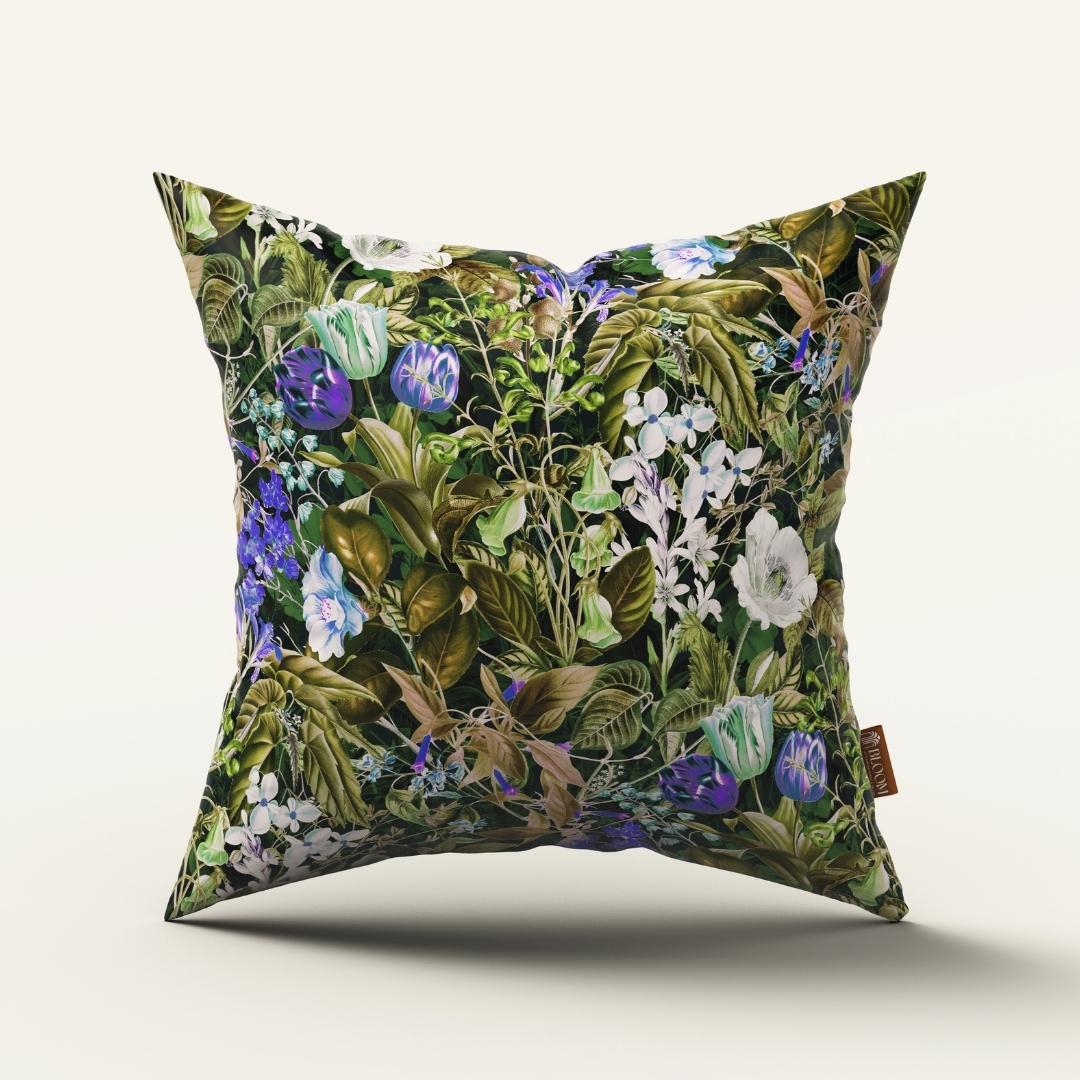 Botanical Night Charm: Cushion Cover - Pack of 12