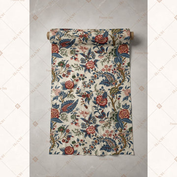 Vintage Floral Garden Fabric Roll Pack of 25