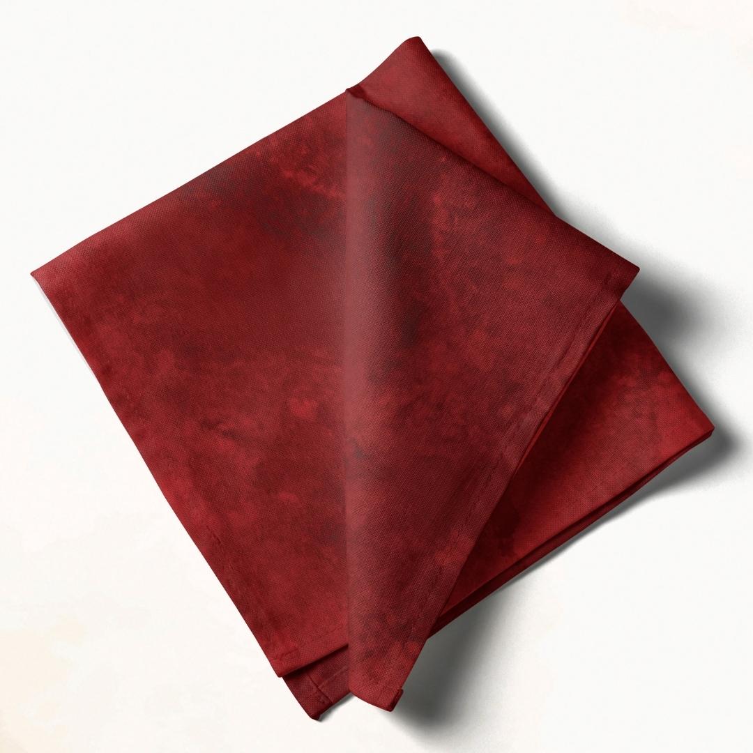 Solid Red: Napkins 18" X 18" - Pack Of 20