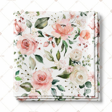 Soft Pink Rose Pattern Design