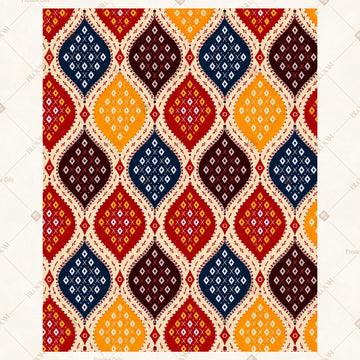 Colorful Diamond Pattern Portrait Rectangle Backdrop