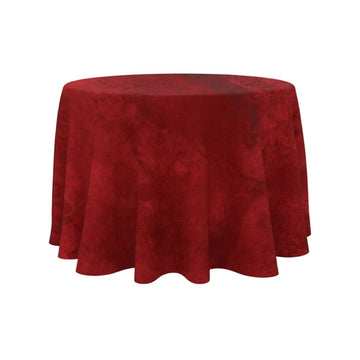Burgundy Royale Round Table Cover - Pack Of 6