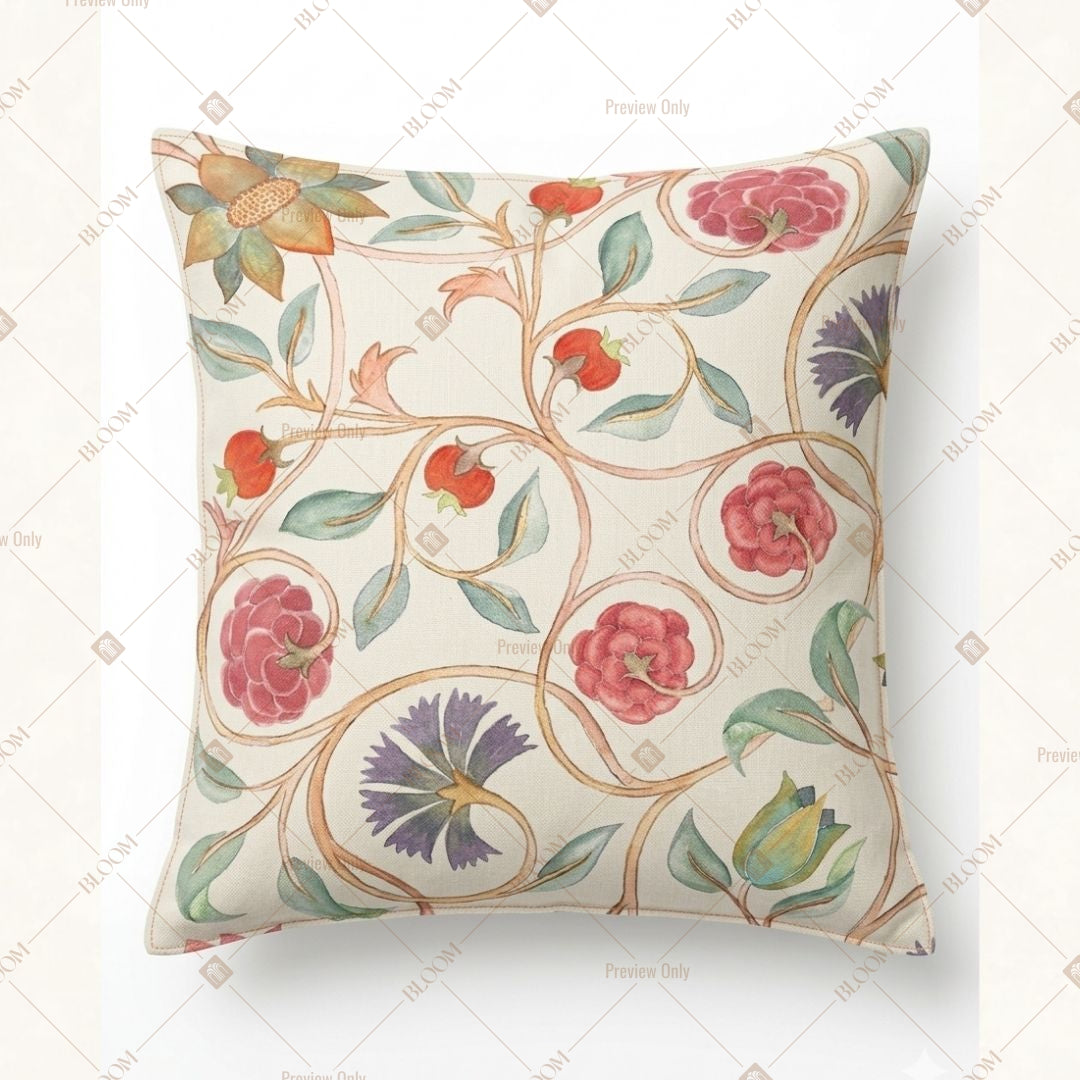 Boho Floral Art Cushion Cover Pack of 12