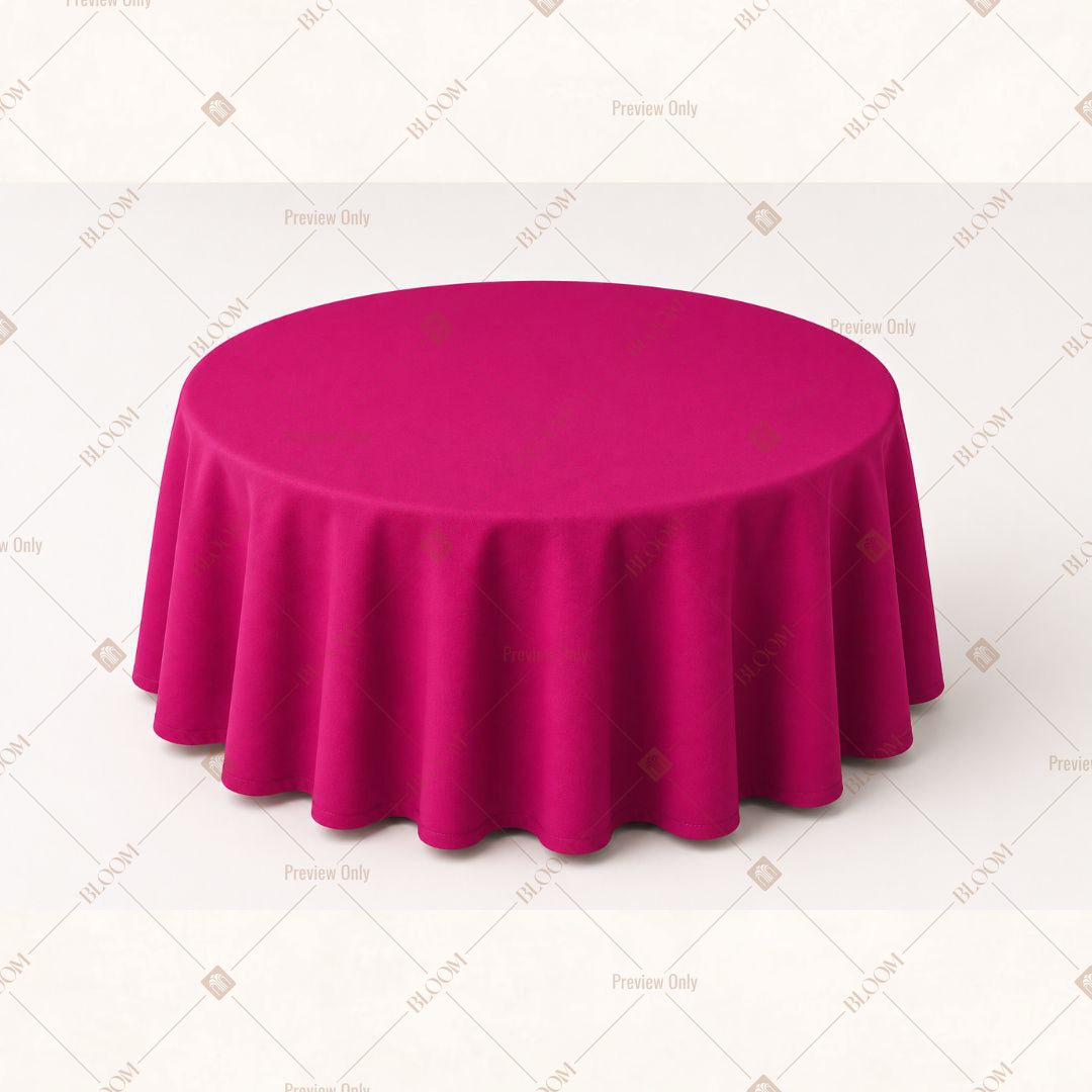 Fuchsia Table Cover Pack Of 6