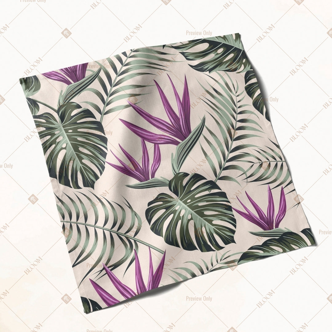 Tropical Palm Leaf Napkin Pack of 20