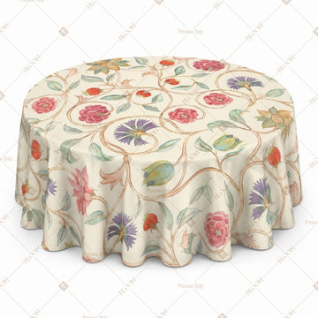 Floral Sketch Table Cover Pack Of 6