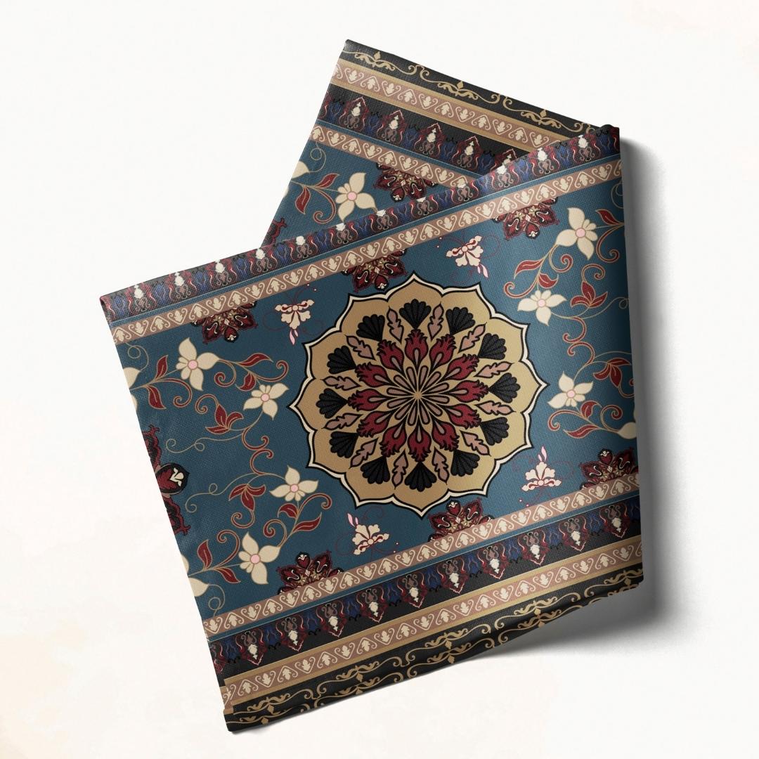 Vintage Blue Medallion: Napkins 18" X 18" - Pack Of 20