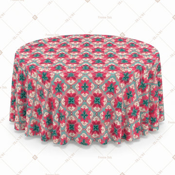 Pink Geometric Table Cover Pack Of 6