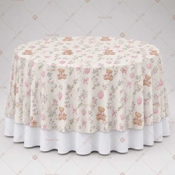 Blush Cottage Floral Table Overlay Pack of 6