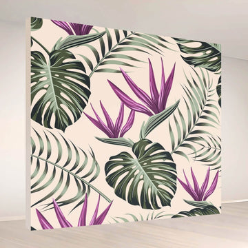 Tropical Monstera Bliss: Backdrop - square