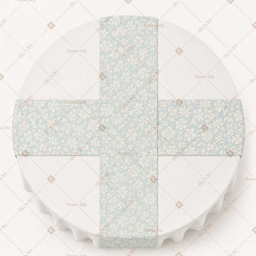 Beige Geometric Trellis Table Runner Pack Of 12