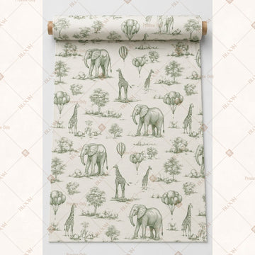 Vintage Toile De Jouy Fabric Roll Pack of 25