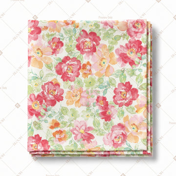 Pink Vintage Rose Pattern Design