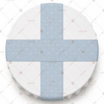 Baby Blue Solid Table Runner Pack Of 12