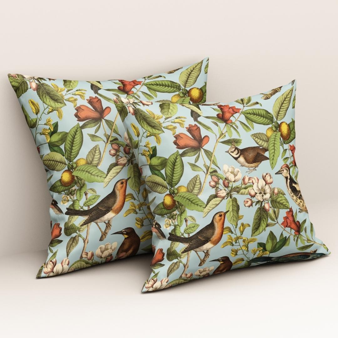 Sky Botanical Aviary: Cushion Cover - Pack of 12