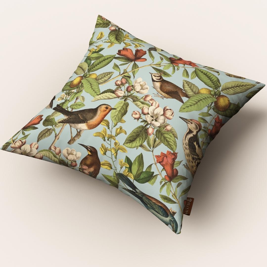Sky Botanical Aviary: Cushion Cover - Pack of 12
