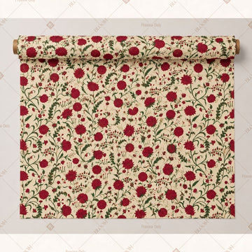 Red Rose Garden Fabric Pack of 25