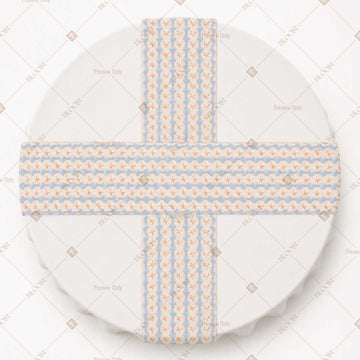 Pastel Stripe Table Runner Pack Of 12