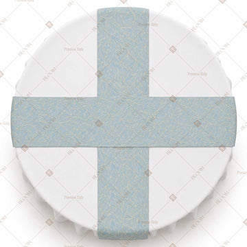 Baby Blue Solid Table Runner Pack Of 12