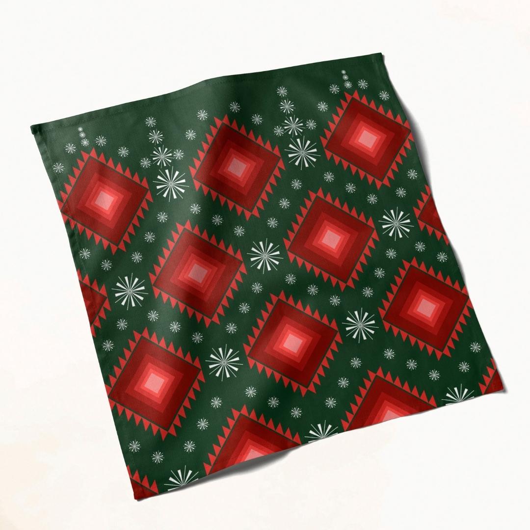 Red Diamond Festive: Napkins 18" X 18" - Pack Of 20