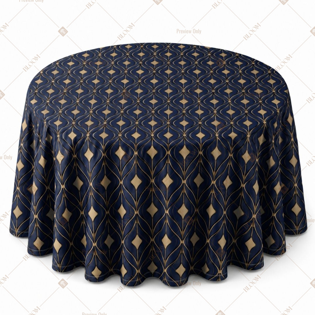 Navy Royal Table Cover Pack Of 6