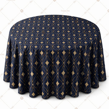 Navy Royal Table Cover Pack Of 6