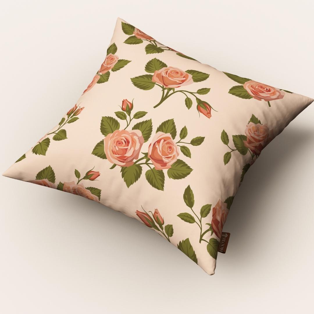 Blush Rose Bouquet: Cushion Cover - Pack of 12