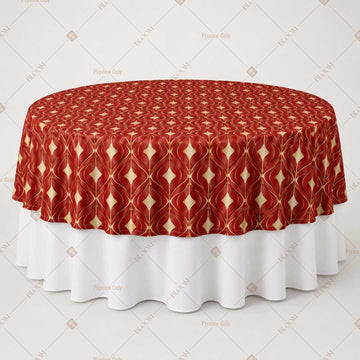 Terracotta Luxe Medallion Table Overlay Pack of 6