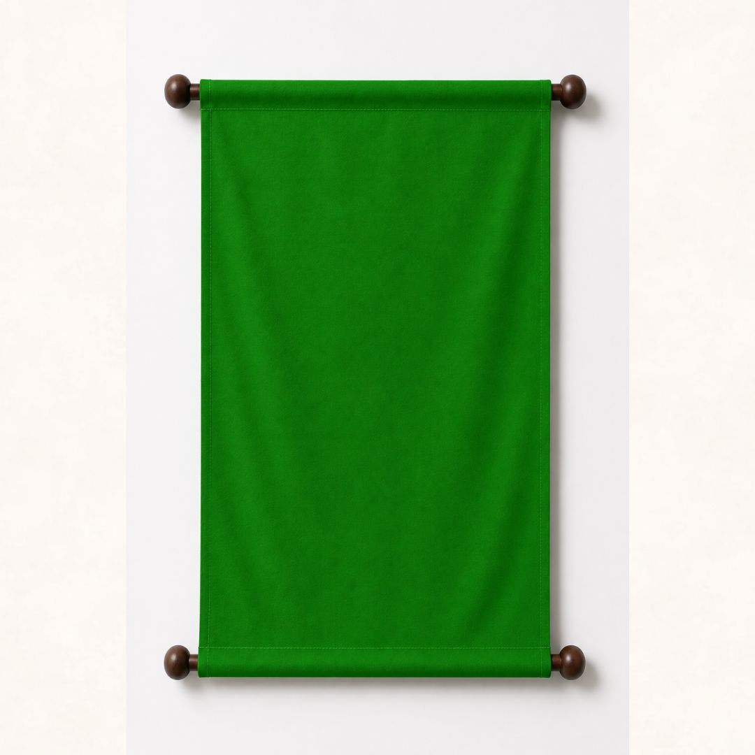Green Hanging Scrolls - Pack Of 10
