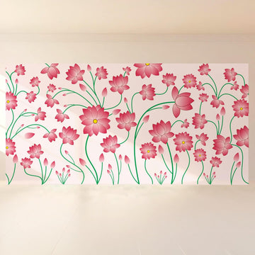 Blush Blossom Delight: Backdrop - wide