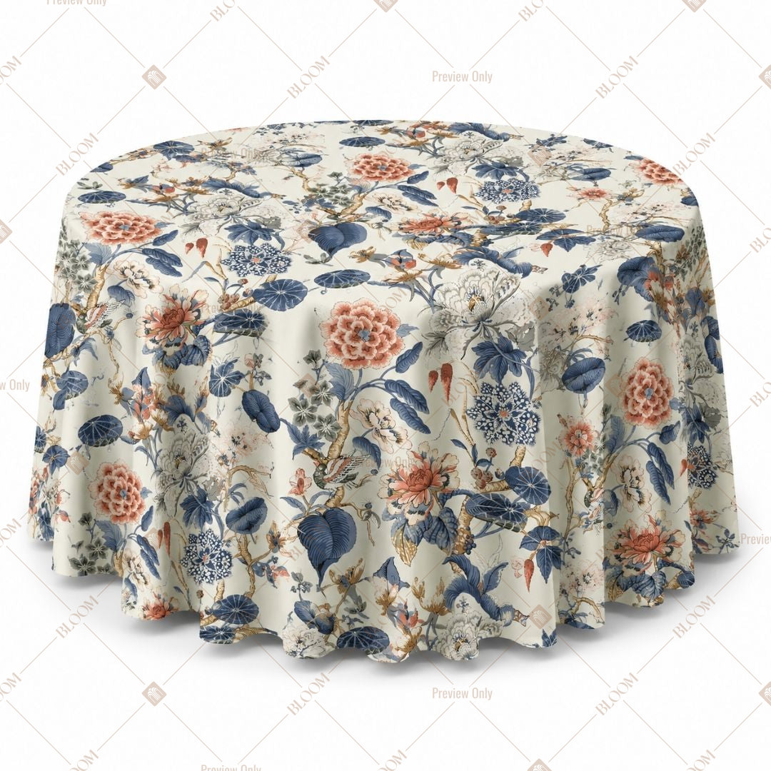 Vintage Floral Table Cover Pack Of 6