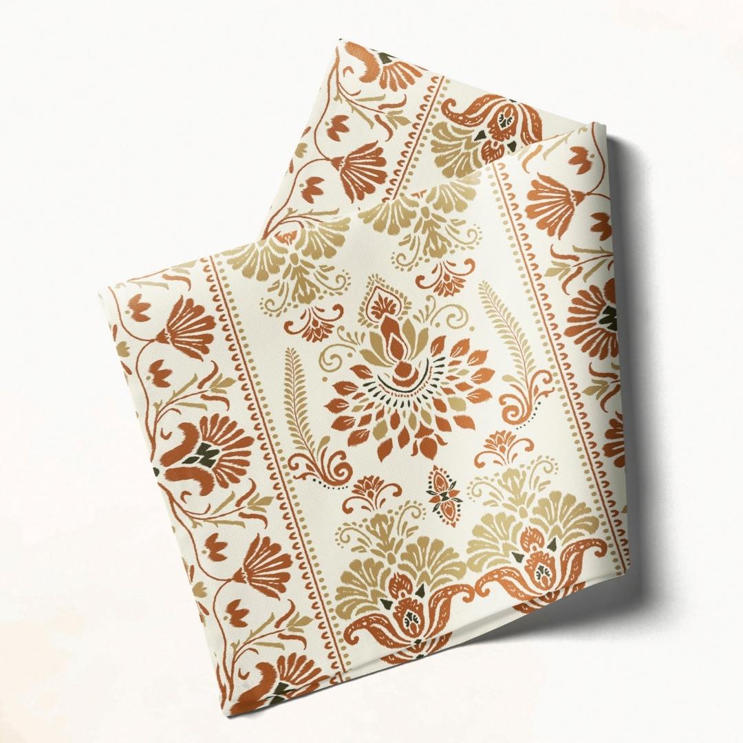 Ivory Royale Damask: Napkins 18" X 18" - Pack Of 20