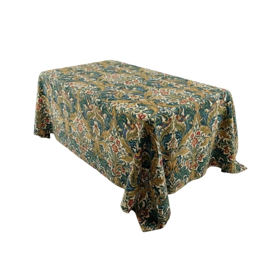 Heritage Vine Tapestry Rectangle Table Cover - Pack Of 6