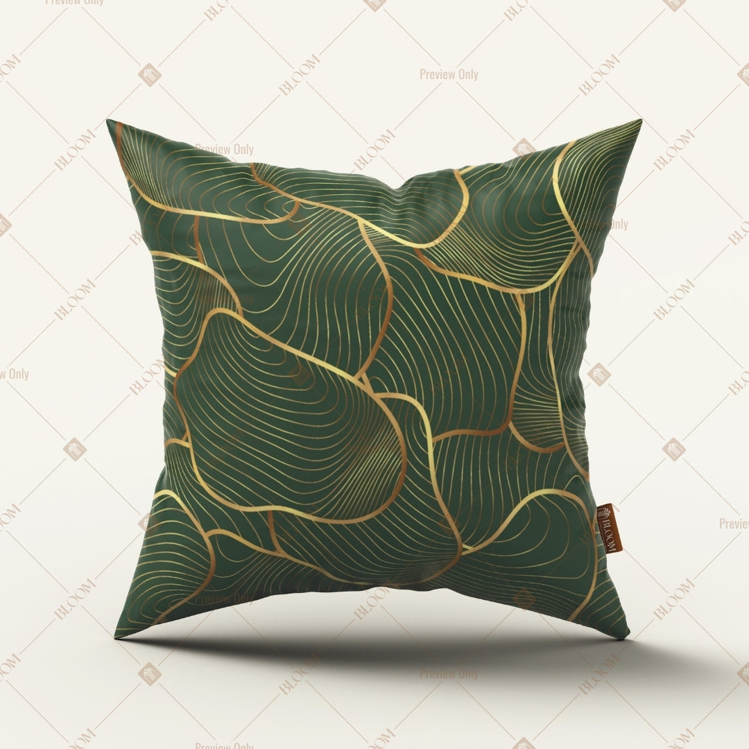 Dark Green Luxury Cushion Cover Pack of 12