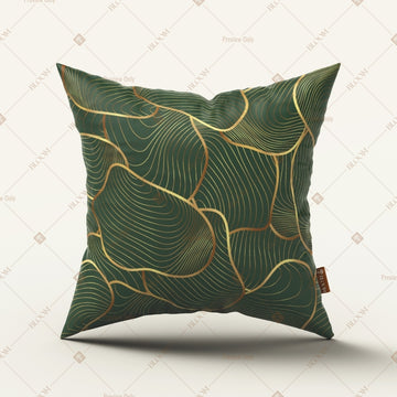 Dark Green Luxury Cushion Cover Pack of 12