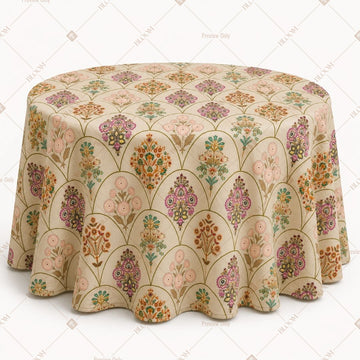 Ethnic Floral Table Cover Pack Of 6