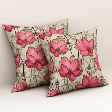 Orchid Romance: Cushion Cover - Pack of 12