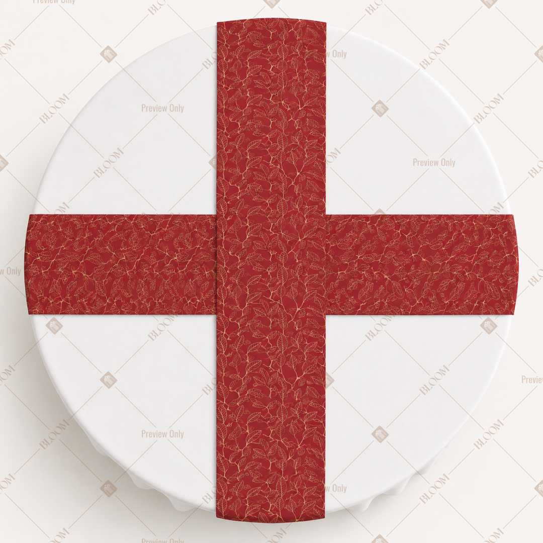 Solid Red Table Runner Pack Of 12