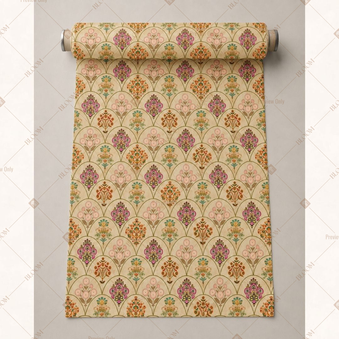 Golden Medallion Fabric Pack of 25