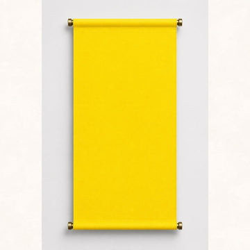 LEMON YELLOW HANGING SCROLLS