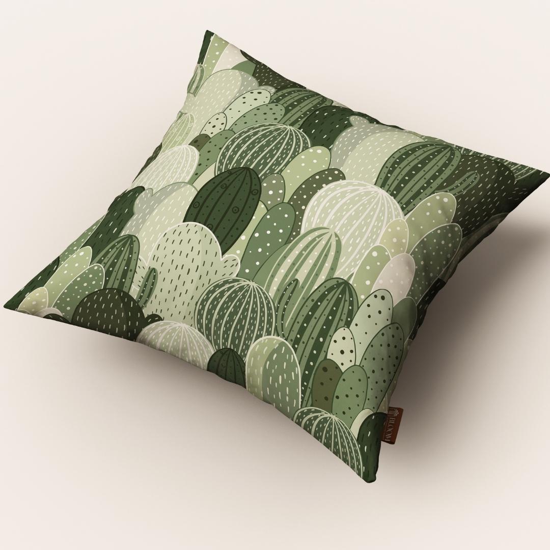 Cactus Garden Charm: Cushion Cover - Pack of 12