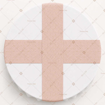 Blush Pink Solid Table Runner Pack Of 12