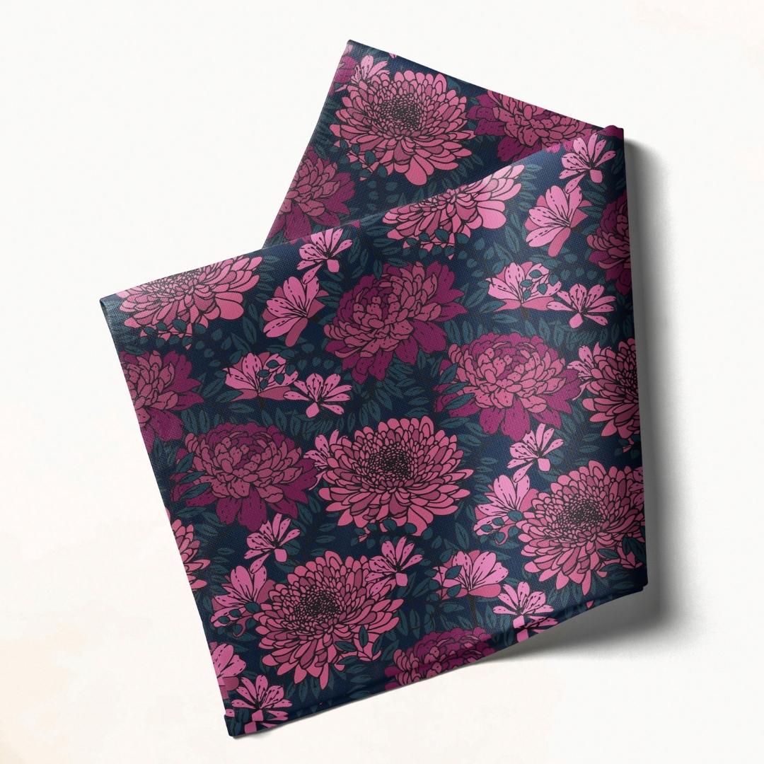 Plum Blossom Charm: Napkins 18" X 18" - Pack Of 20