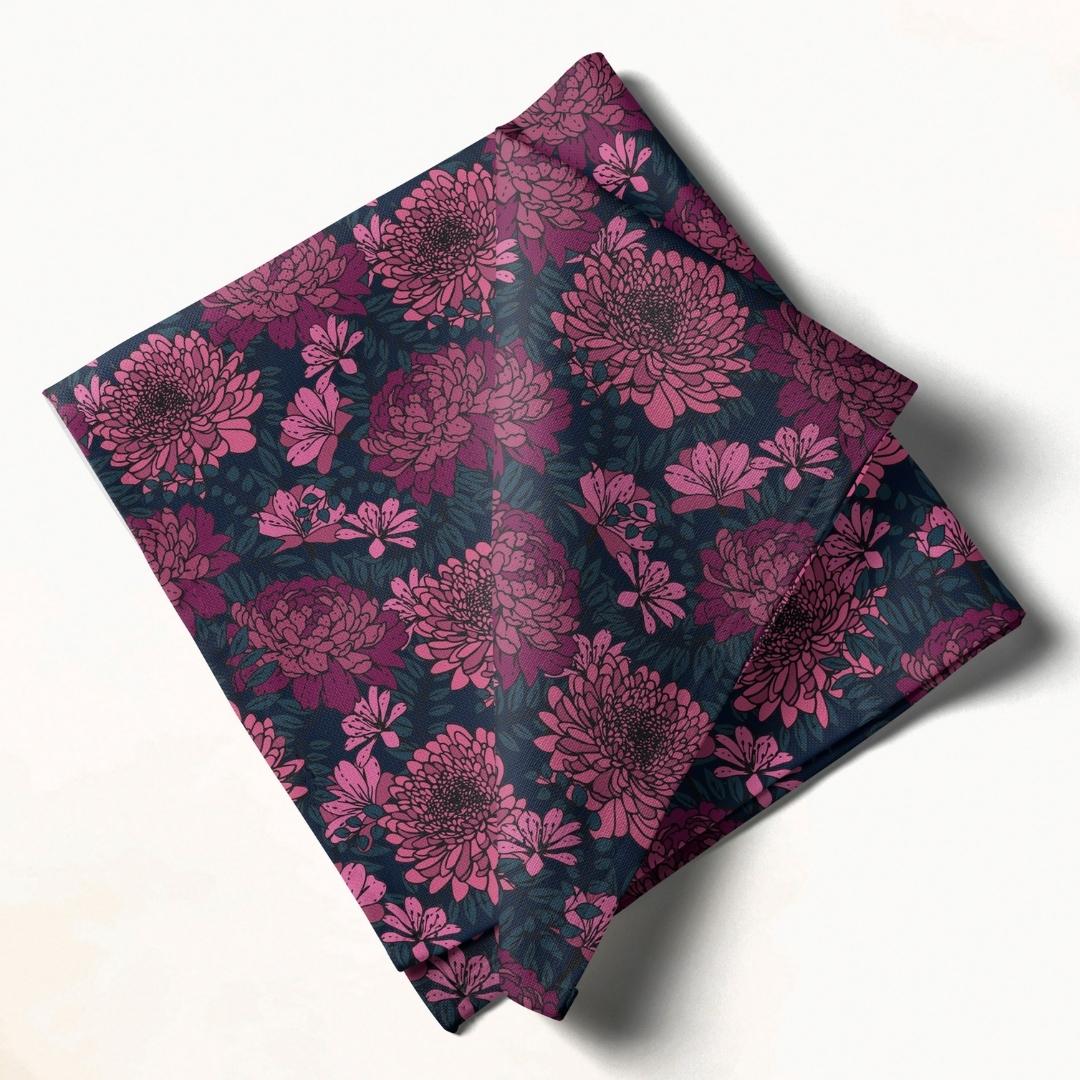 Plum Blossom Charm: Napkins 18" X 18" - Pack Of 20
