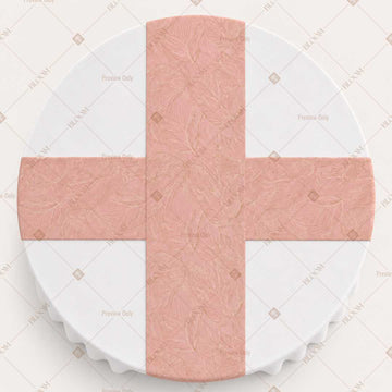 Blush Pink Solid Table Runner Pack Of 12