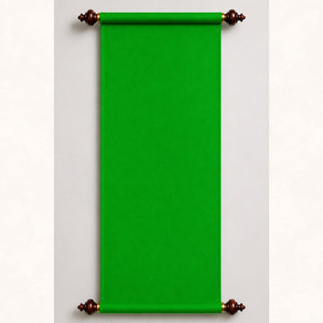 LIGHT GREEN HANGING SCROLLS