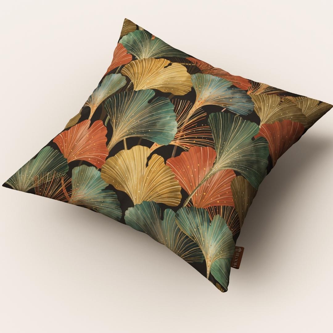 Midnight Ginkgo Fan: Cushion Cover - Pack of 12