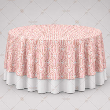 Blush Pink Dot Table Overlay Pack of 6