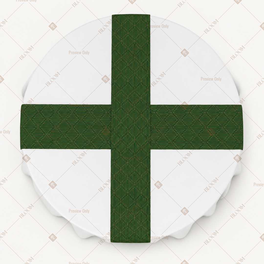 Emerald Green Solid Table Runner Pack Of 12